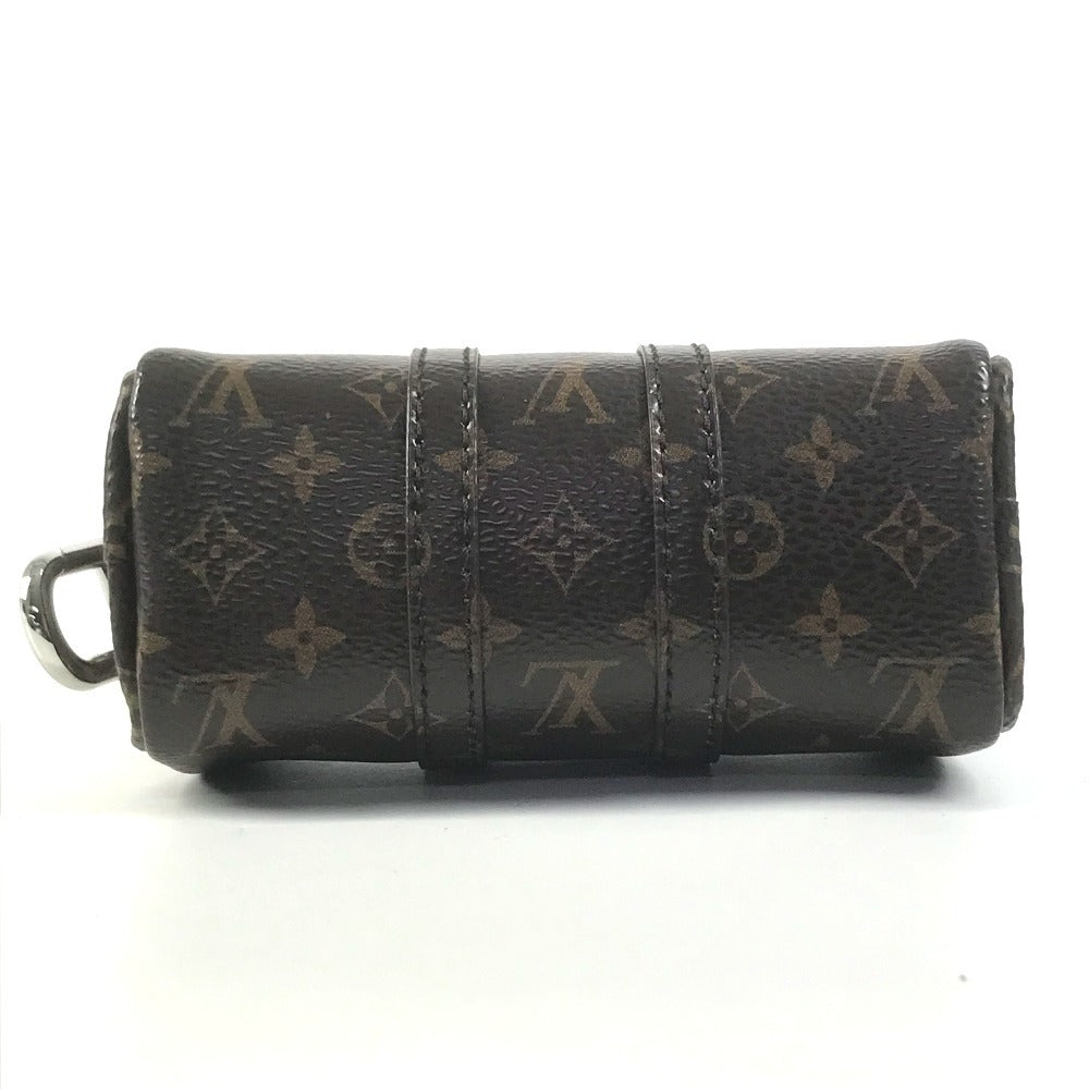 LOUIS VUITTON M01428 Monogram Metallic Mirror Mini Keepall Mini Keepall Bag Charm Mini Boston Key Holder MonogramCanvas / Leather Brown/Silver Used