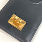 BALENCIAGA 8196402 Rodeo Luggage Tag Key Holder charm Bag Charm Black/Gold Used
