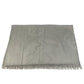 HERMES Stole/Shawl New Libris New Libris Shawl Fringe Scarf Stole/Shawl Cashmere / silk gray Used