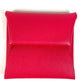 HERMES Bastia Wallet Coin Compartment Square SilverHardware coin purse Epsom Rose mexico pink Used