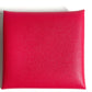 HERMES Bastia Wallet Coin Compartment Square SilverHardware coin purse Epsom Rose mexico pink Used