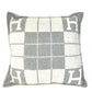 HERMES Square square Cushion "Avalon III" PM interior pillow pillow cushion Wool / Cashmere gray Used