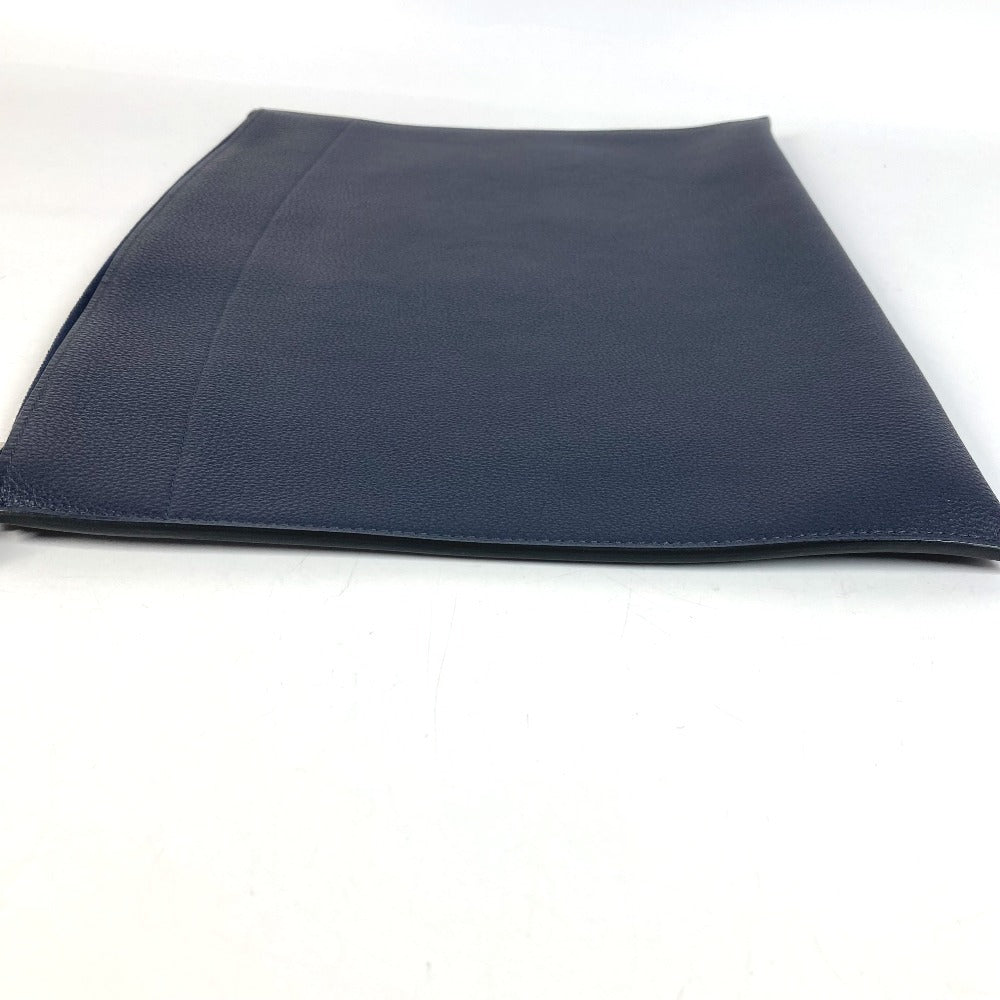 HERMES Pochette Bazaar GM Pochette Bazaar GM Cluch Bag Bag Pouch Clutch bag Togo Blue Nuit Used
