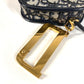 Dior S5700CTZQ Oblique logo all-over pattern Cluch Bag, Bag, Pouch, DHardware Clutch bag Leather/Canvas Navy Used