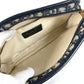 Dior S5700CTZQ Oblique logo all-over pattern Cluch Bag, Bag, Pouch, DHardware Clutch bag Leather/Canvas Navy Used