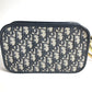 Dior S5700CTZQ Oblique logo all-over pattern Cluch Bag, Bag, Pouch, DHardware Clutch bag Leather/Canvas Navy Used