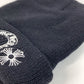 CHROME HEARTS horseshoe logo beanie hat knit hat knit cap Knit hat wool Black/White Used