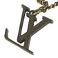 LOUIS VUITTON MP2928 Accessories Chain Necklace LV Animals Pendant Zoom-kun ZOOM LV Dragon Necklace Metal Multicolore Used