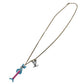 LOUIS VUITTON MP2928 Accessories Chain Necklace LV Animals Pendant Zoom-kun ZOOM LV Dragon Necklace Metal Multicolore Used