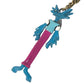 LOUIS VUITTON MP2928 Accessories Chain Necklace LV Animals Pendant Zoom-kun ZOOM LV Dragon Necklace Metal Multicolore Used