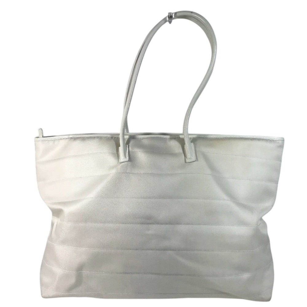 GUCCI 002 2123 Duffle Bag Tote Bag Shoulder Bag Shoulder Bag Nylon Canvas / Leather White Used