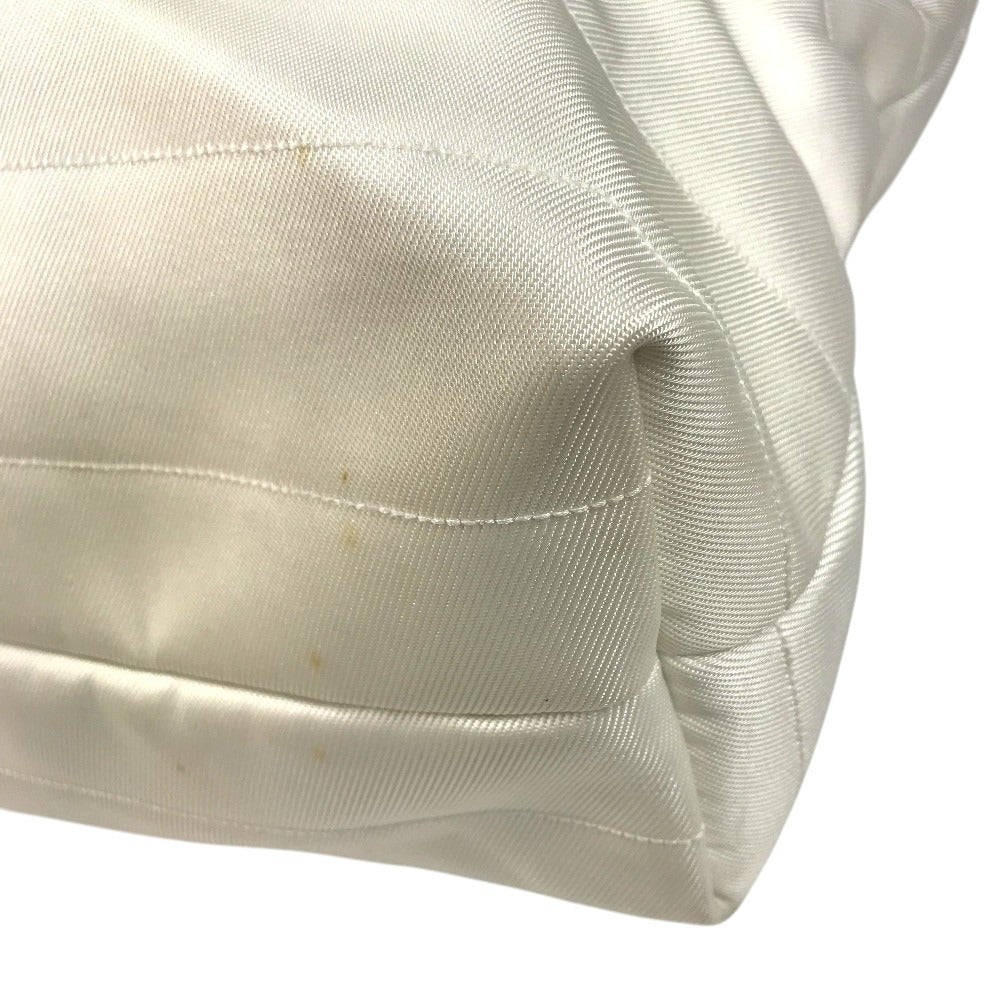 GUCCI 002 2123 Duffle Bag Tote Bag Shoulder Bag Shoulder Bag Nylon Canvas / Leather White Used