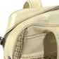 CHANEL logo Hand Bag Shoulder Bag Leather/Canvas Beige/IvoryBased Used