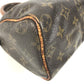LOUIS VUITTON M41534 Monogram Mini Speedy Bag Mini Duffle Bag Pouch Hand Bag MonogramCanvas Brown Used