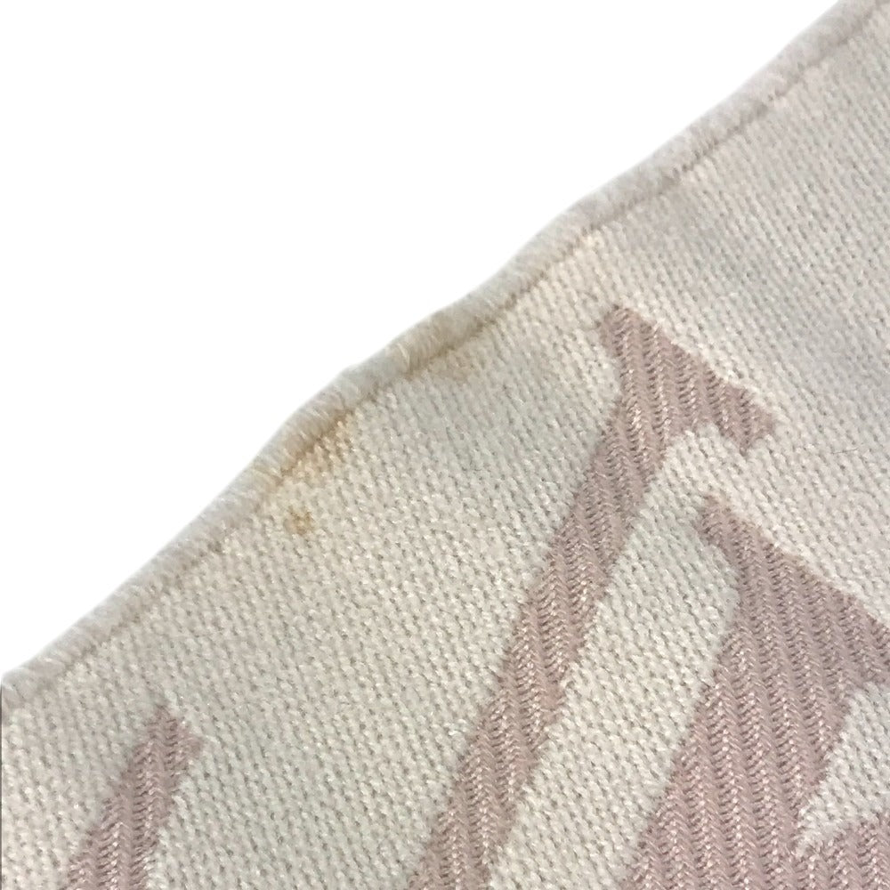 LOUIS VUITTON M76966 charpes Simply LVMonogram fringe Scarf wool pink Used