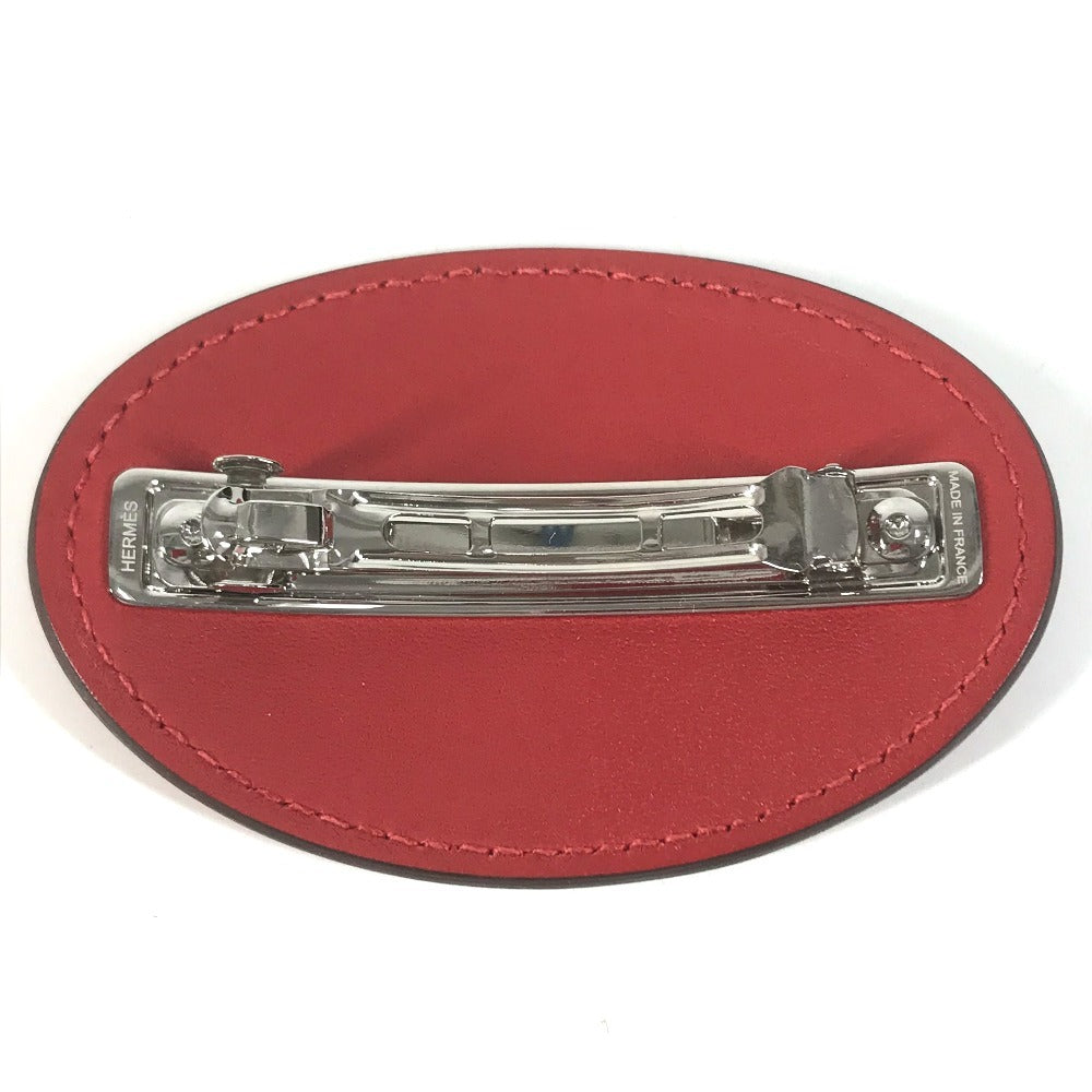 HERMES Evelyne Barrette PM Evelyne Barrette PM Accessories Hair Accessories Hair Clips Valletta Swift Rouge Ladue Red Used
