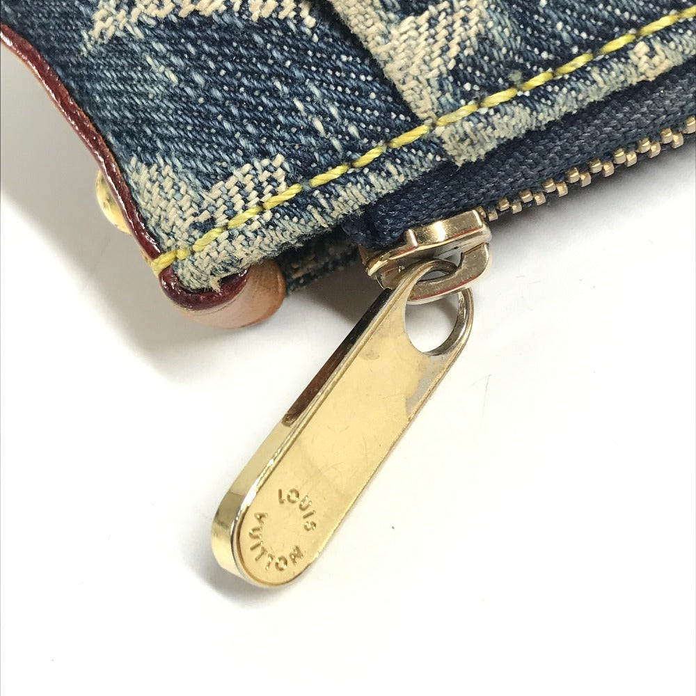 LOUIS VUITTON M95335 MonogramDenim Trousse Leie Makeup pouch Cosmetics Pouch Multi pouch Pouch MonogramDenim blue Used