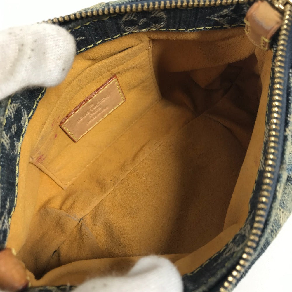 LOUIS VUITTON M95335 MonogramDenim Trousse Leie Makeup pouch Cosmetics Pouch Multi pouch Pouch MonogramDenim blue Used
