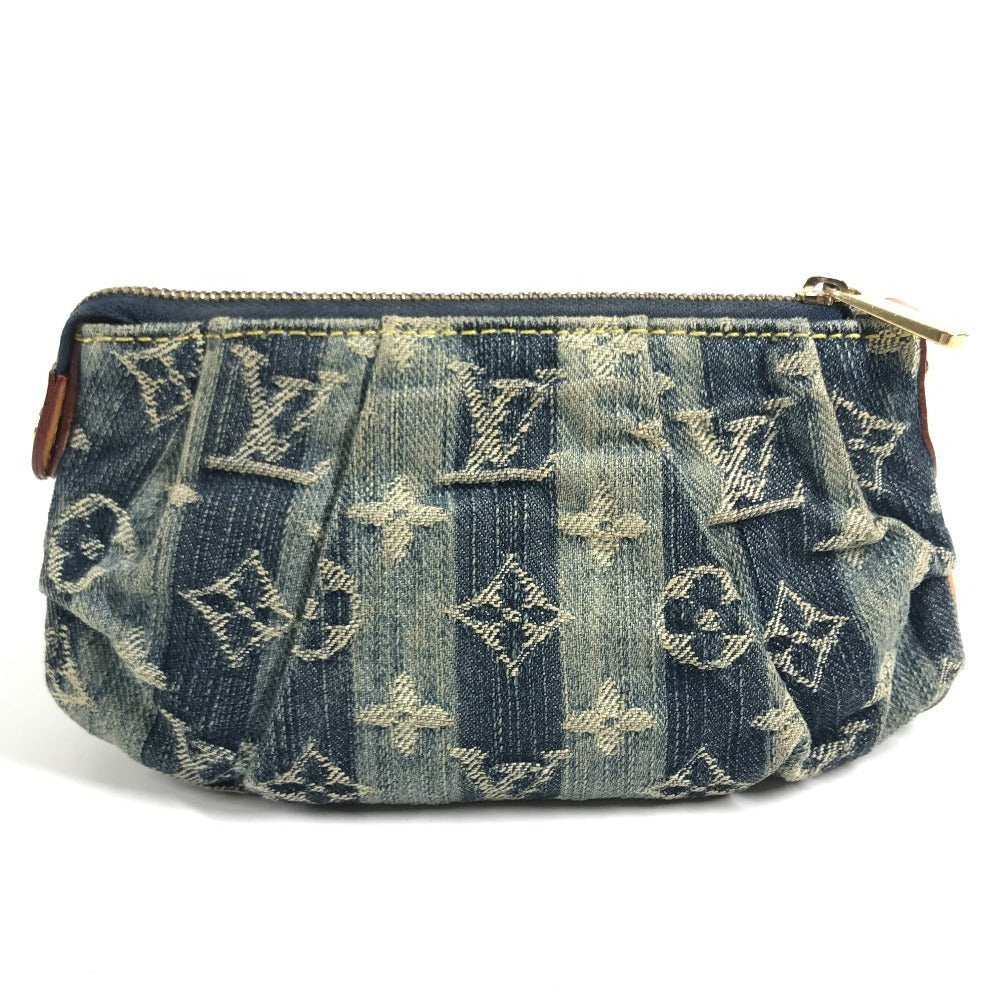 LOUIS VUITTON M95335 MonogramDenim Trousse Leie Makeup pouch Cosmetics Pouch Multi pouch Pouch MonogramDenim blue Used