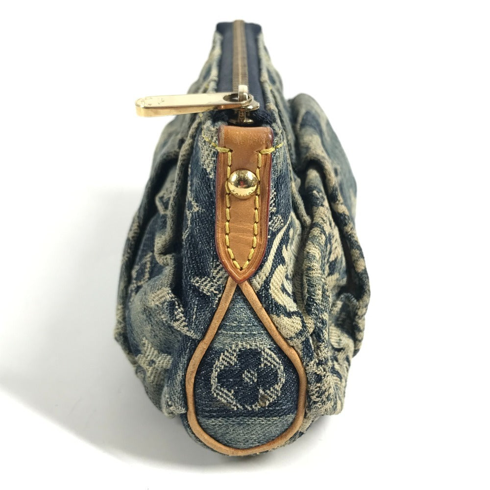 LOUIS VUITTON M95335 MonogramDenim Trousse Leie Makeup pouch Cosmetics Pouch Multi pouch Pouch MonogramDenim blue Used