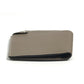 HERMES Bill Compartment Wallet Compact Wallet Clochette Clochette Card Case Pass Case Folded wallet Chevre Etoupe gray Used