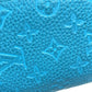 LOUIS VUITTON M69048 Monogram Taurillon Clemence Zippy WalletVertical Zippy Wallet Vertical Long wallet Zip Around Long Wallet Taurillon ClemenceLeather blue Used