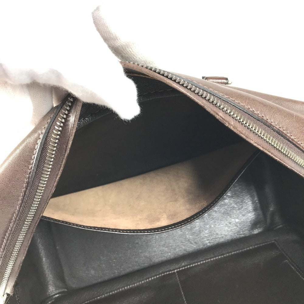 HERMES Plume 32 Plume 32 Tote bag, handbag, business bag Hand Bag Toile H / Vogarribar Ecru/Ebene Brown/Beige Used