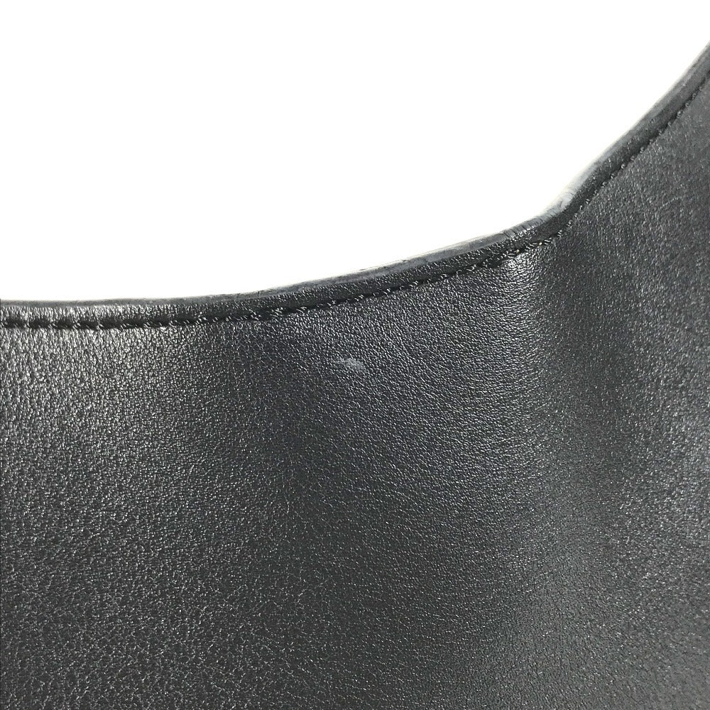 LOEWE 326.62.P66 Chain Fortune Hobo Bags 2WAY Bags Hand Bags Shoulder Bag Leather Black/Silver Used