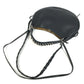 LOEWE 326.62.P66 Chain Fortune Hobo Bags 2WAY Bags Hand Bags Shoulder Bag Leather Black/Silver Used