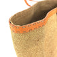 FENDI Beach bag Selleria logo Bag Tote Bag Shoulder Bag Shoulder Bag Raffia / Leather Beige/Orange Used