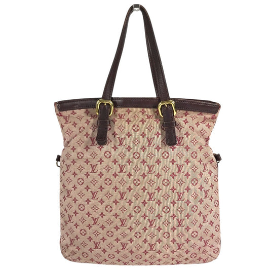 LOUIS VUITTON M92210 Monogram mini Françoise Shoulder bag, 2-way bag, Handbag, Flat bag Tote Bag Monogram Mini Canvas Slys Red Used