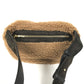 MAX MARA Teddy logo Bag, Belt Bag, Shoulder Bag body bag fur Brown Used