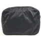 HERMES logo Woos de Voyage Mini Cosmetics Pouch, Travel Makeup Pouch Pouch silk Black Used