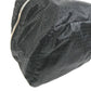 HERMES logo Woos de Voyage Mini Cosmetics Pouch, Travel Makeup Pouch Pouch silk Black Used