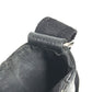 GUCCI 374423 Logo GG Crossbody Flap Pochette Shoulder Bag Nylon / Leather Black Used
