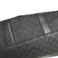 GUCCI 374423 Logo GG Crossbody Flap Pochette Shoulder Bag Nylon / Leather Black Used