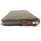 HERMES Azap Long Silk-In Zip Around Long Wallet Long Wallet Epsom Etoupe gray Used