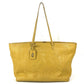FENDI 8BH185 Selleria logo horse pattern Bag Tote Bag Shoulder Bag Shoulder Bag Leather yellow Used