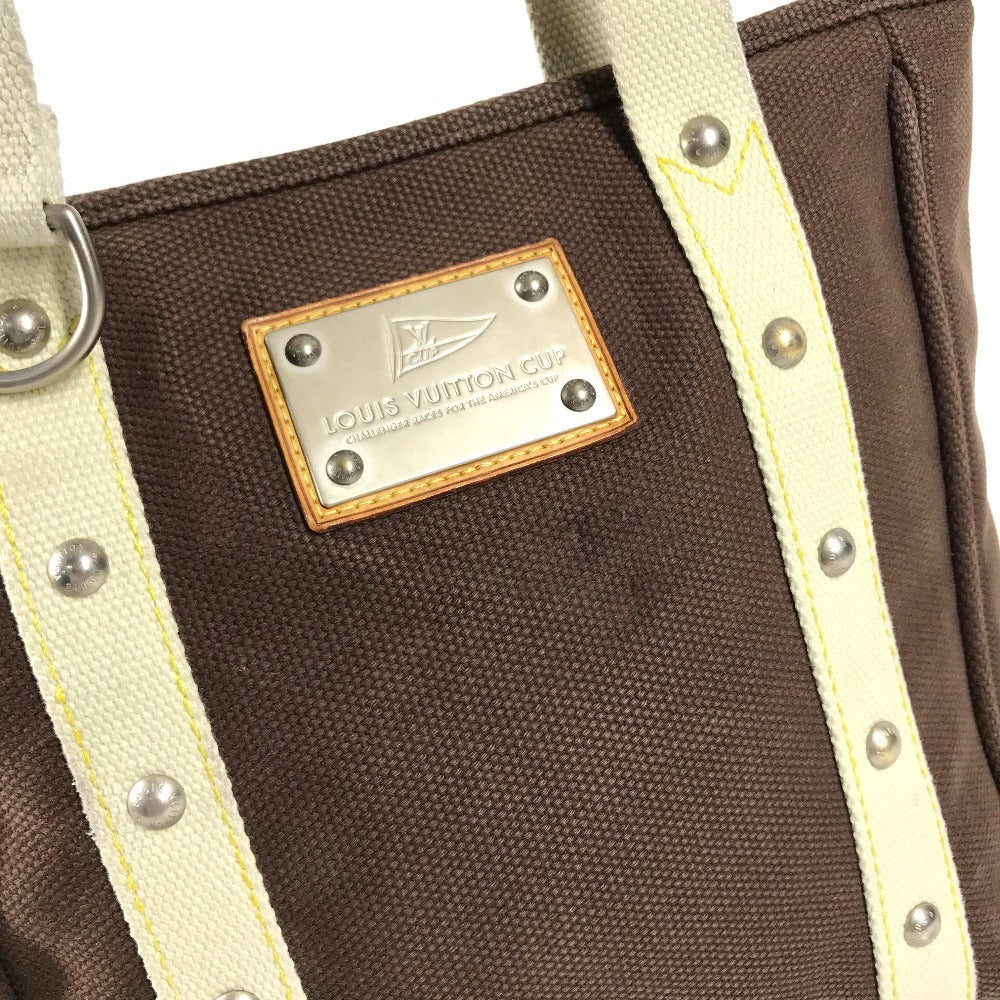 LOUIS VUITTON M80663 Antigua Cabas MM Shoulder bag, Tote bag Shoulder Bag Canvas Brown Used
