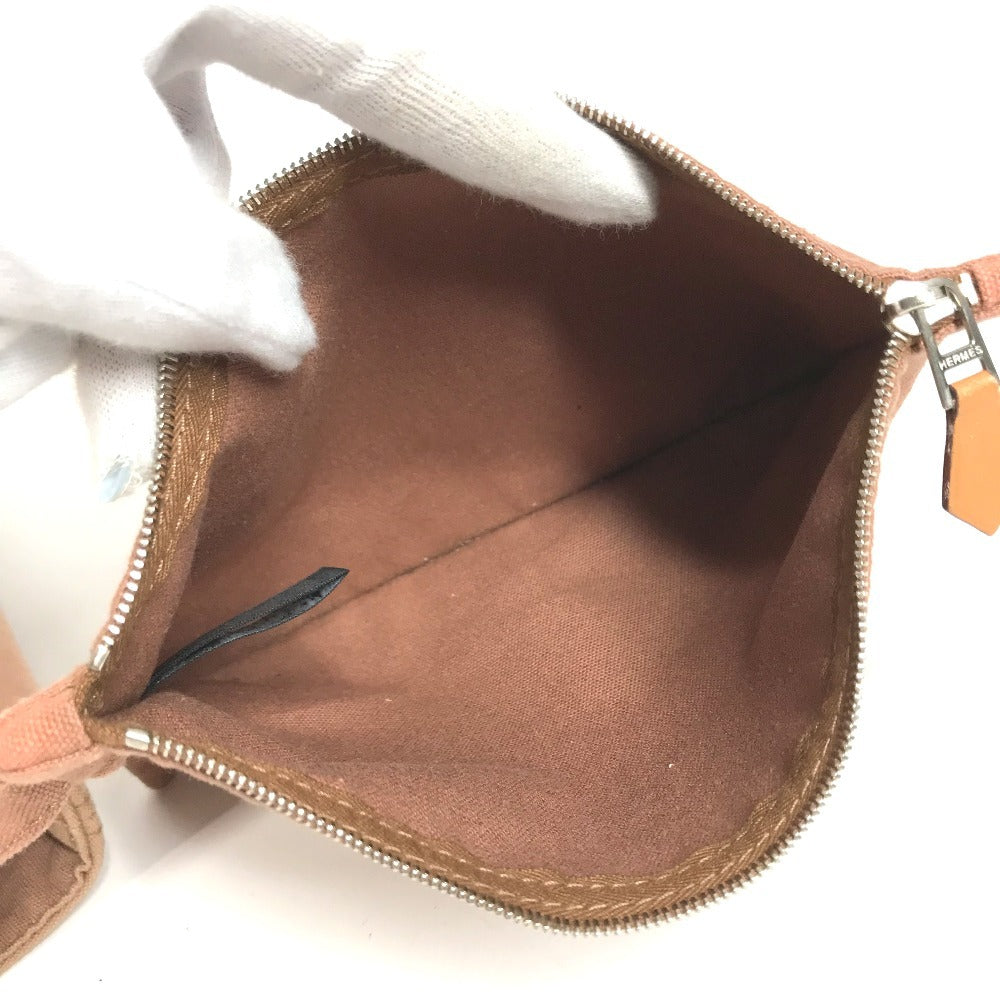 HERMES With porch Panier de Plage GM Panier de Plage GM Bag, Tote Bag, Beach Bag, Shoulder Bag Hand Bag cotton Brown Used