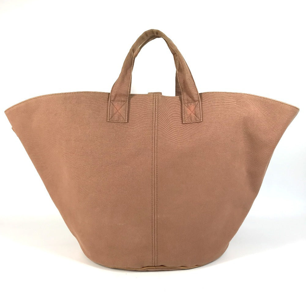HERMES With porch Panier de Plage GM Panier de Plage GM Bag, Tote Bag, Beach Bag, Shoulder Bag Hand Bag cotton Brown Used