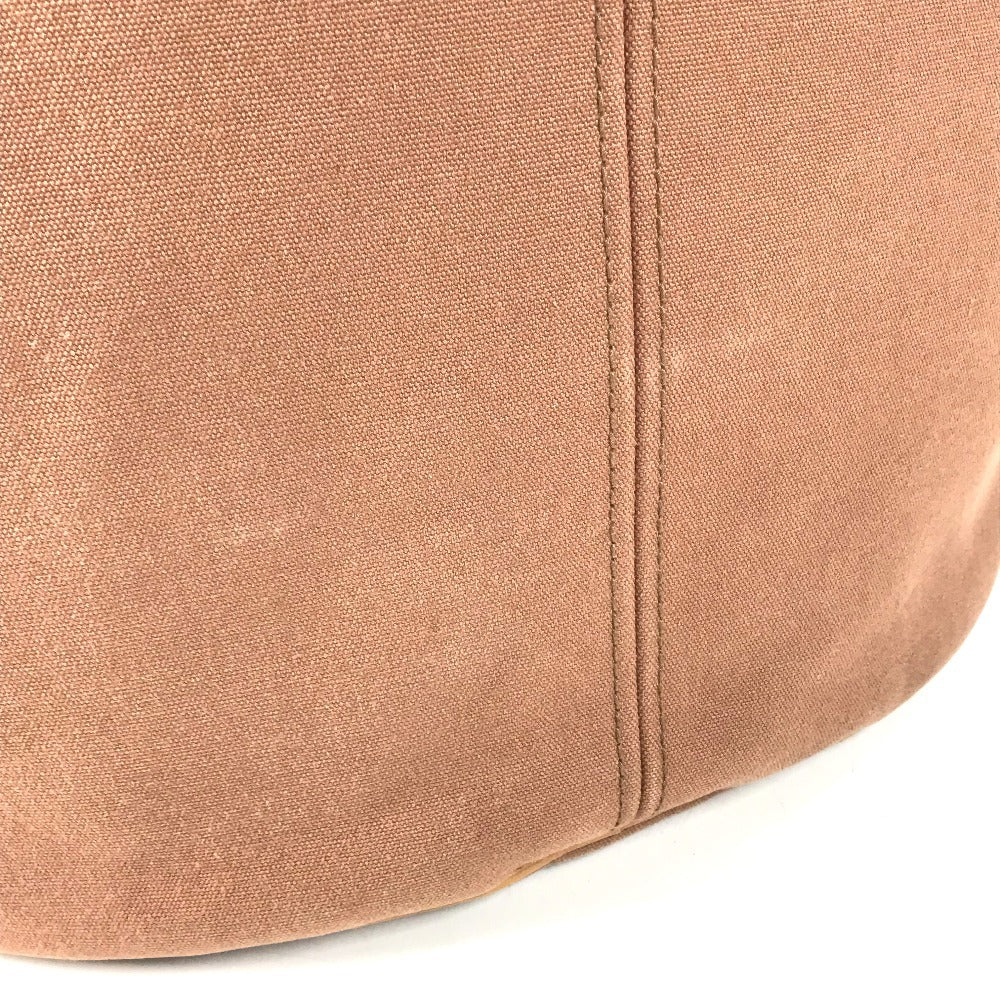 HERMES With porch Panier de Plage GM Panier de Plage GM Bag, Tote Bag, Beach Bag, Shoulder Bag Hand Bag cotton Brown Used