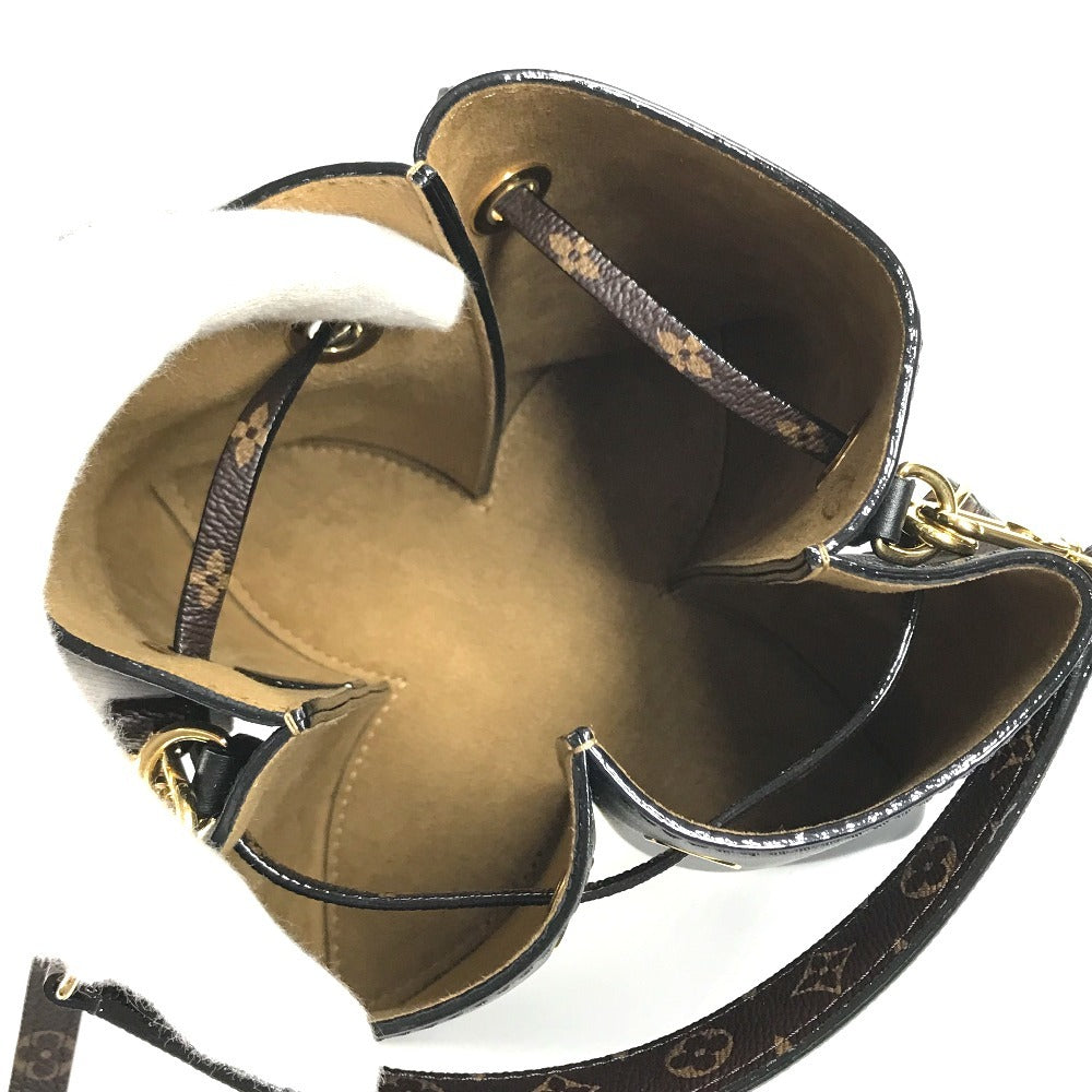 LOUIS VUITTON M13843 Monogram Bloom Bag, Shoulder Bag, Crossbody Bag, 2-Way Bag, Pochette Hand Bag Leather Black Used