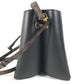 LOUIS VUITTON M13843 Monogram Bloom Bag, Shoulder Bag, Crossbody Bag, 2-Way Bag, Pochette Hand Bag Leather Black Used