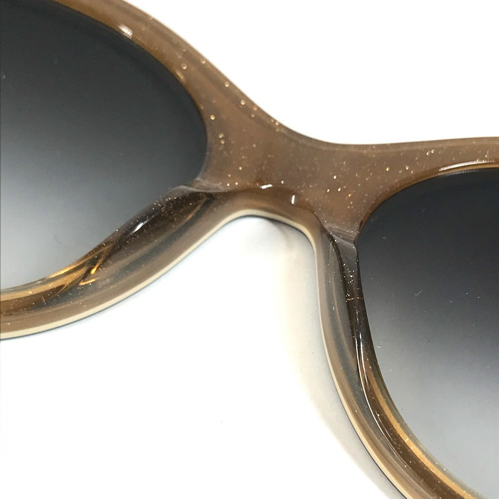 LOUIS VUITTON Z1857W LV Petite Spencer Cat Eye glasses glasses eyewear sunglasses Plastic / Metal Brown/Gold Used