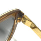 LOUIS VUITTON Z1857W LV Petite Spencer Cat Eye glasses glasses eyewear sunglasses Plastic / Metal Brown/Gold Used