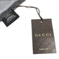 GUCCI 281942 GG logo fringe Stole/Shawl (Winter clothing/Shawl) Scarf wool / silk gray Used