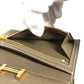 HERMES Bearn convenience store Compact Wallet Trifold wallet Epsom Etoupe Beige/GoldHardware Used