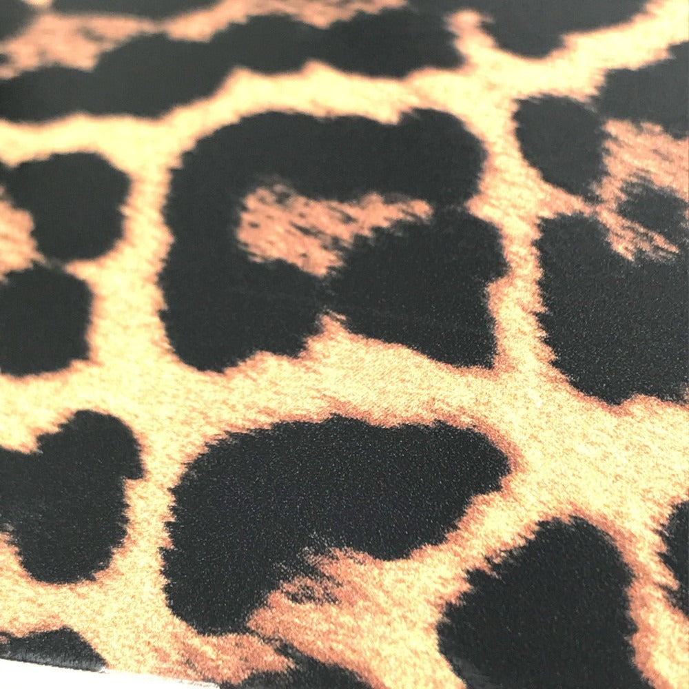 SAINT LAURENT PARIS 不明 skateboard interior board skateboard Leopard leopard print leopard Miscellaneous goods Wood Black/Brown Used