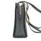 VERSACE Big Medusa Logo Greca Tote Bag Shoulder Chain Shoulder Bag Embossed Leather Black/Gold Used